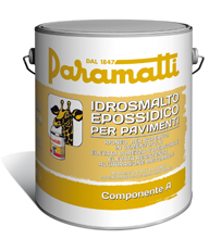 IDROSMALTO EPOSSIDICO PER PAVIMENTI COMPONENTE A